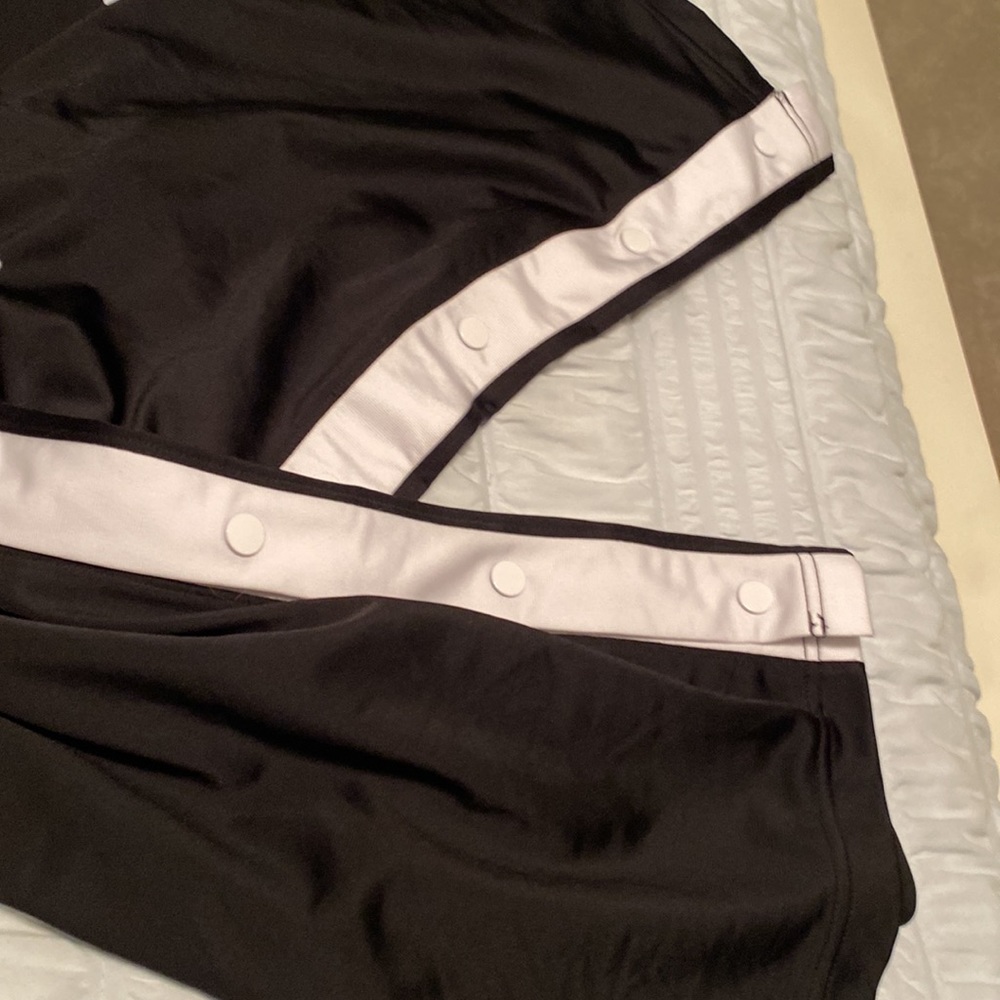 Y2K PINK Victoria Secret Snap Button Leg Track Pants | Size XS - Picture 7 of 7